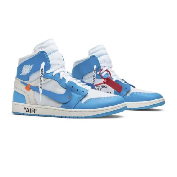 Air Jordan 1 Retro High Off White UNC - Imagen 2