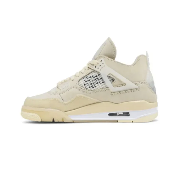 Off White Air Jordan 4 Retro Sail - Imagen 3