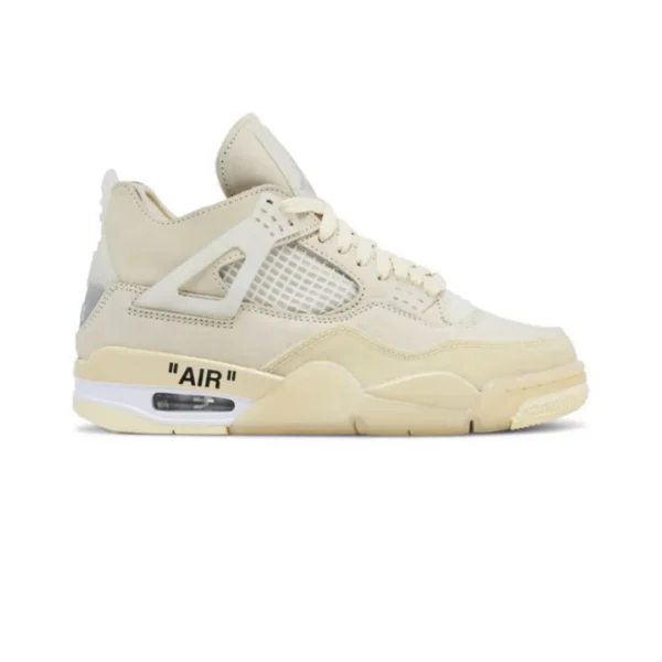 Off White Air Jordan 4 Retro Sail